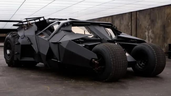 Batmobiles from Christopher Nolan's 'Dark Knight' films going for $3m