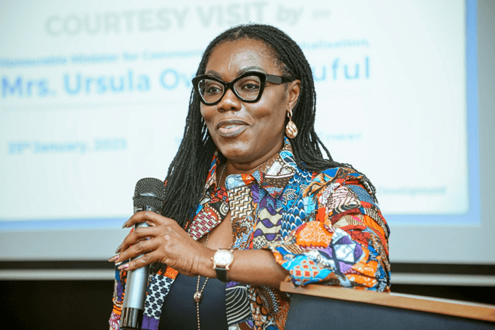 Ursula Owusu Ekuful fights food distribution claims