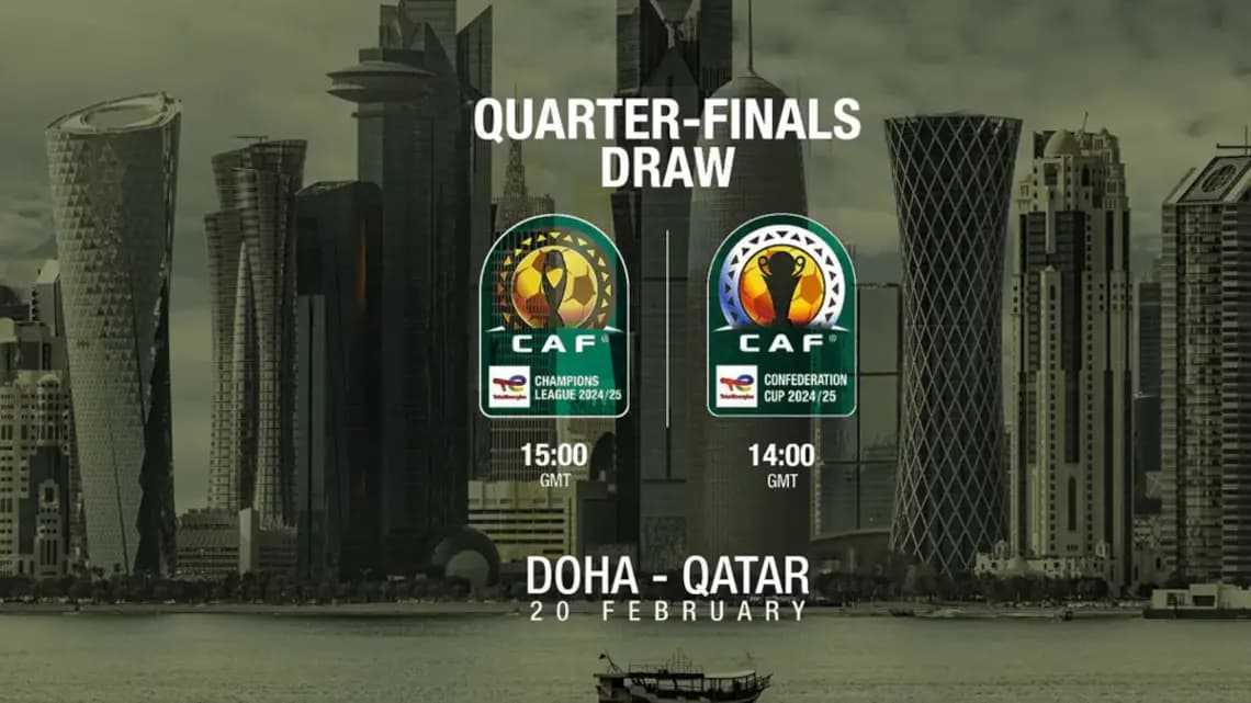 CAF Champs League quarterfinals draw set for Doha